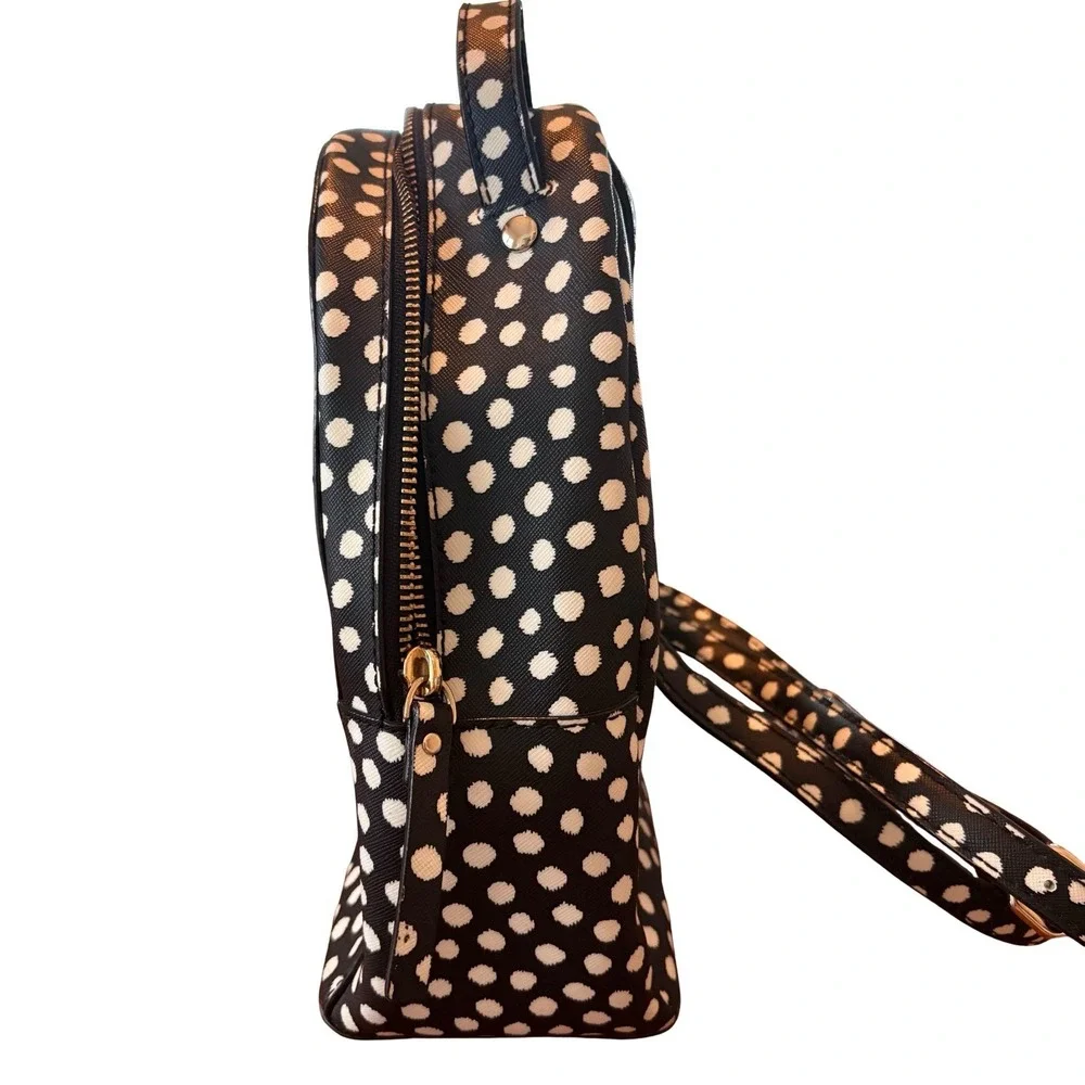 Kate Spade‎ • Laurel Way Printed Musical Dot Black White Sammi Backpack Bag